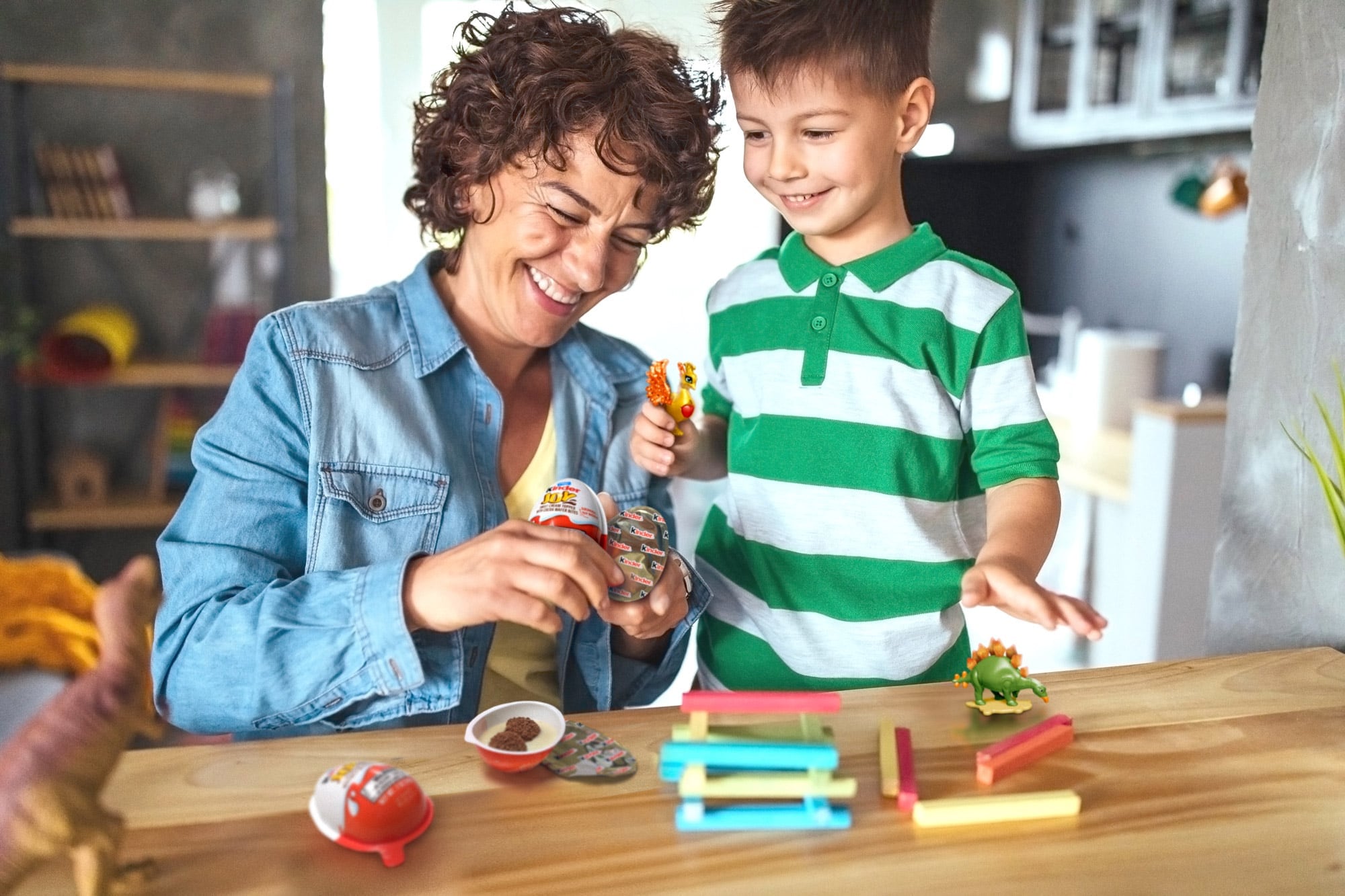 Kinder Joy - Boy and Grandma
